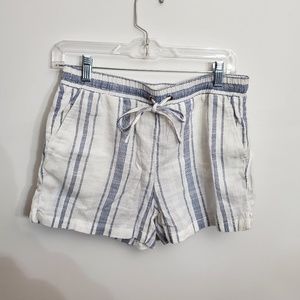 Striped Tie Shorts